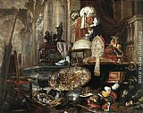 Large Vanitas Still-Life by Peeter Boel